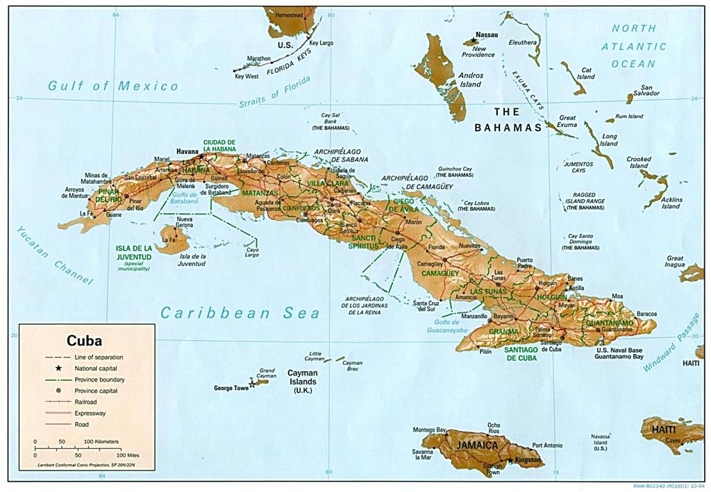 Cuba Map